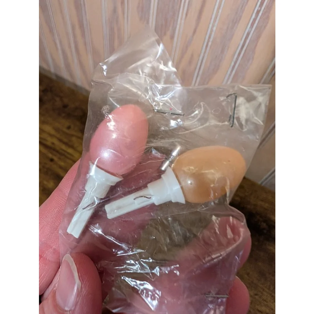 NWT Vintage Easter String Lights White Multicolor